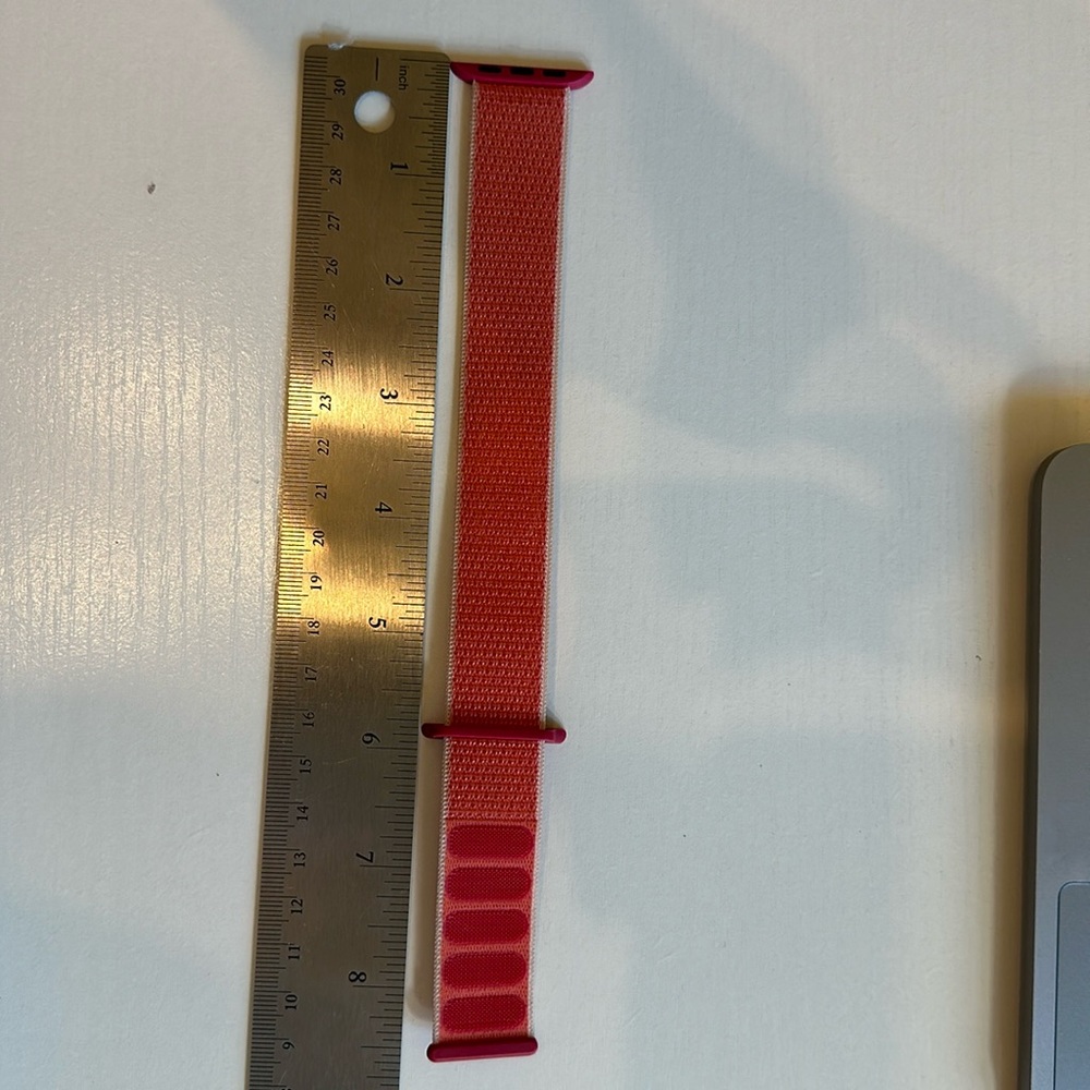 Apple Sport Loop, Pink & Orange